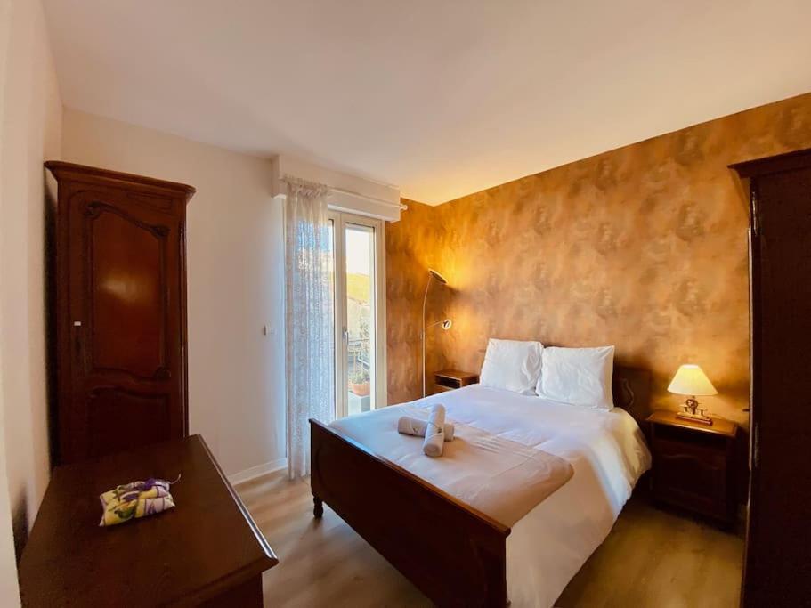 "Georgio" Grand Appartement Traversant Avec Vue Canal Et Parking Sete Exterior photo